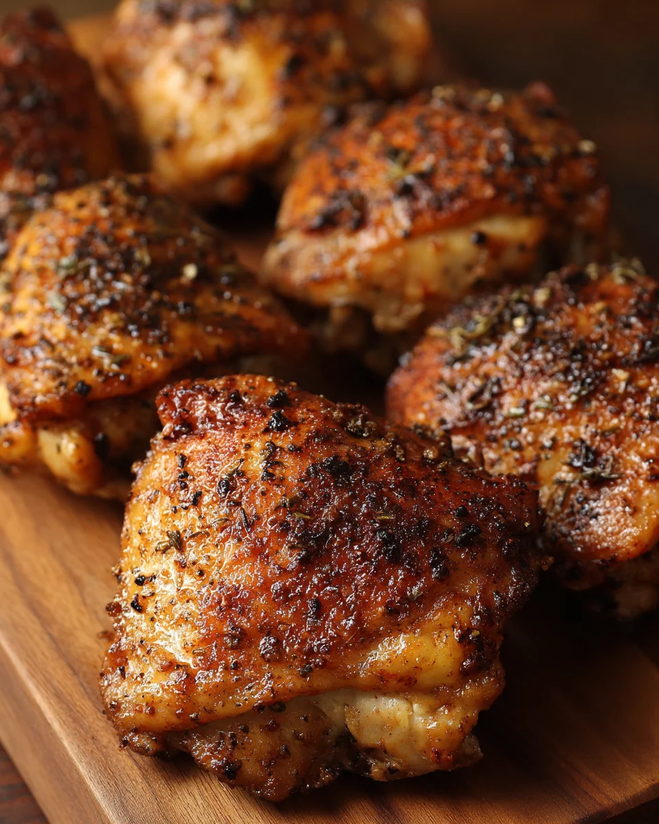 Air Fryer Chicken Thighs