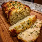 Garlic Parmesan Chicken Meatloaf