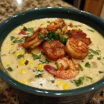 Lobster and Shrimp Corn Chowder