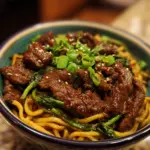 Mongolian Beef Noodles