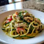Zucchini Noodle Chicken Alfredo