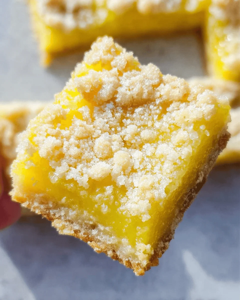 3-Ingredient Lemon Bars
