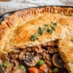 30-Minute Skillet Beef Pot Pie