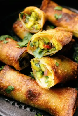Air Fryer Avocado Egg Rolls