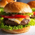 Air Fryer Hamburgers