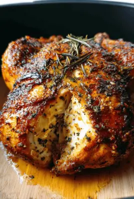 Air Fryer Whole Chicken