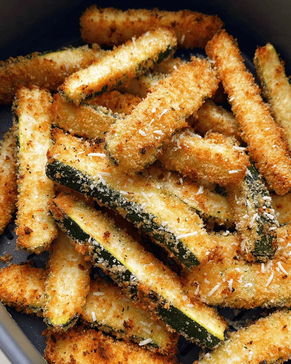 Air Fryer Zucchini Fries