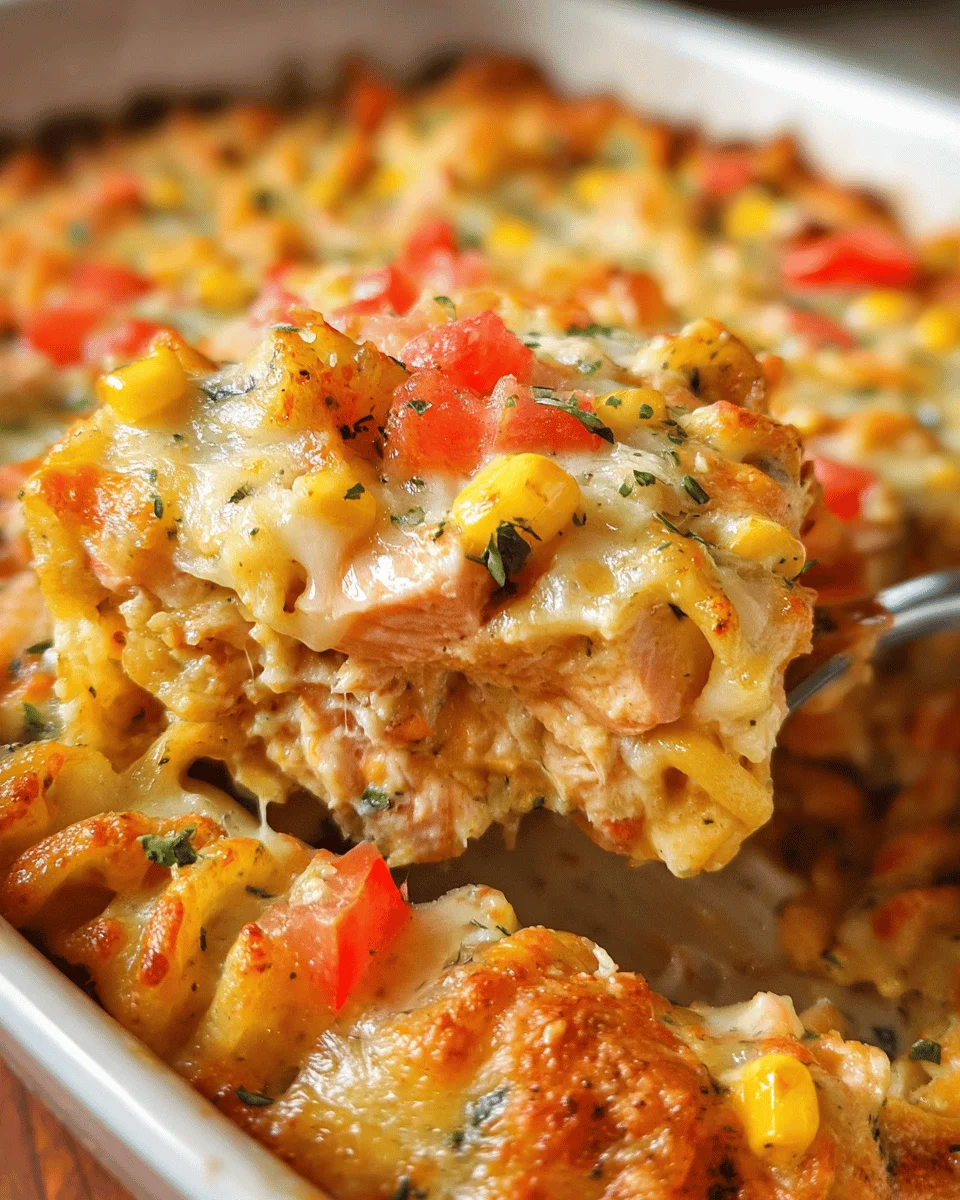 BBQ Ranch Chicken Casserole Recipe