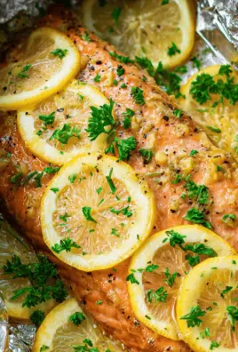 Baked Salmon in Foil