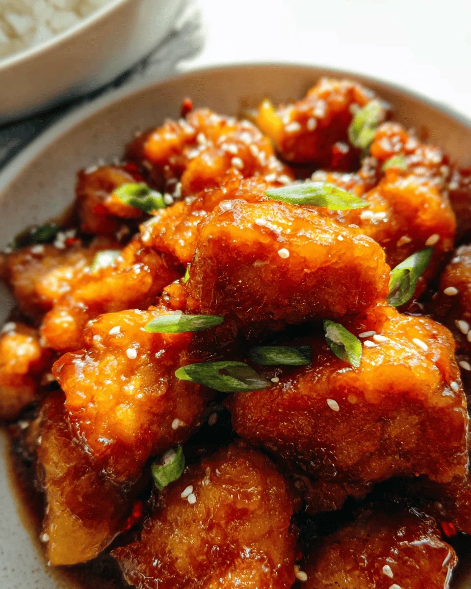 Baked Sweet and Sour Chicken