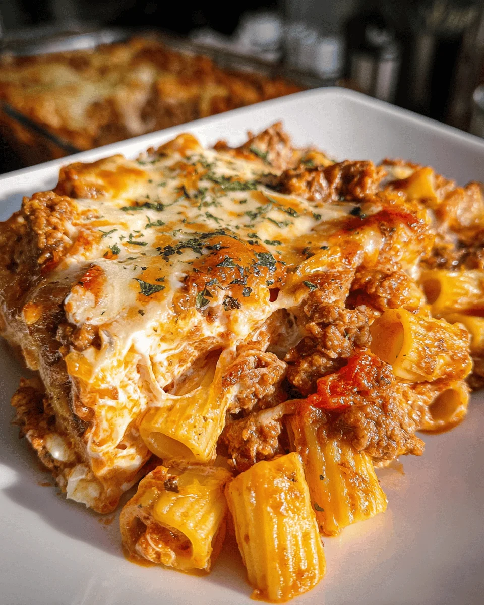 Baked Ziti with Sausage