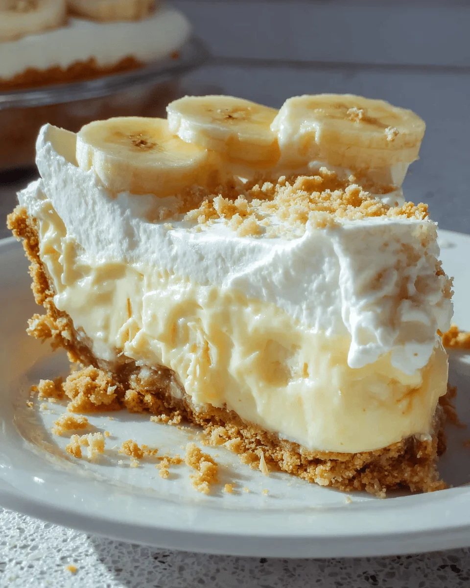 Banana Cream Pie Recipe