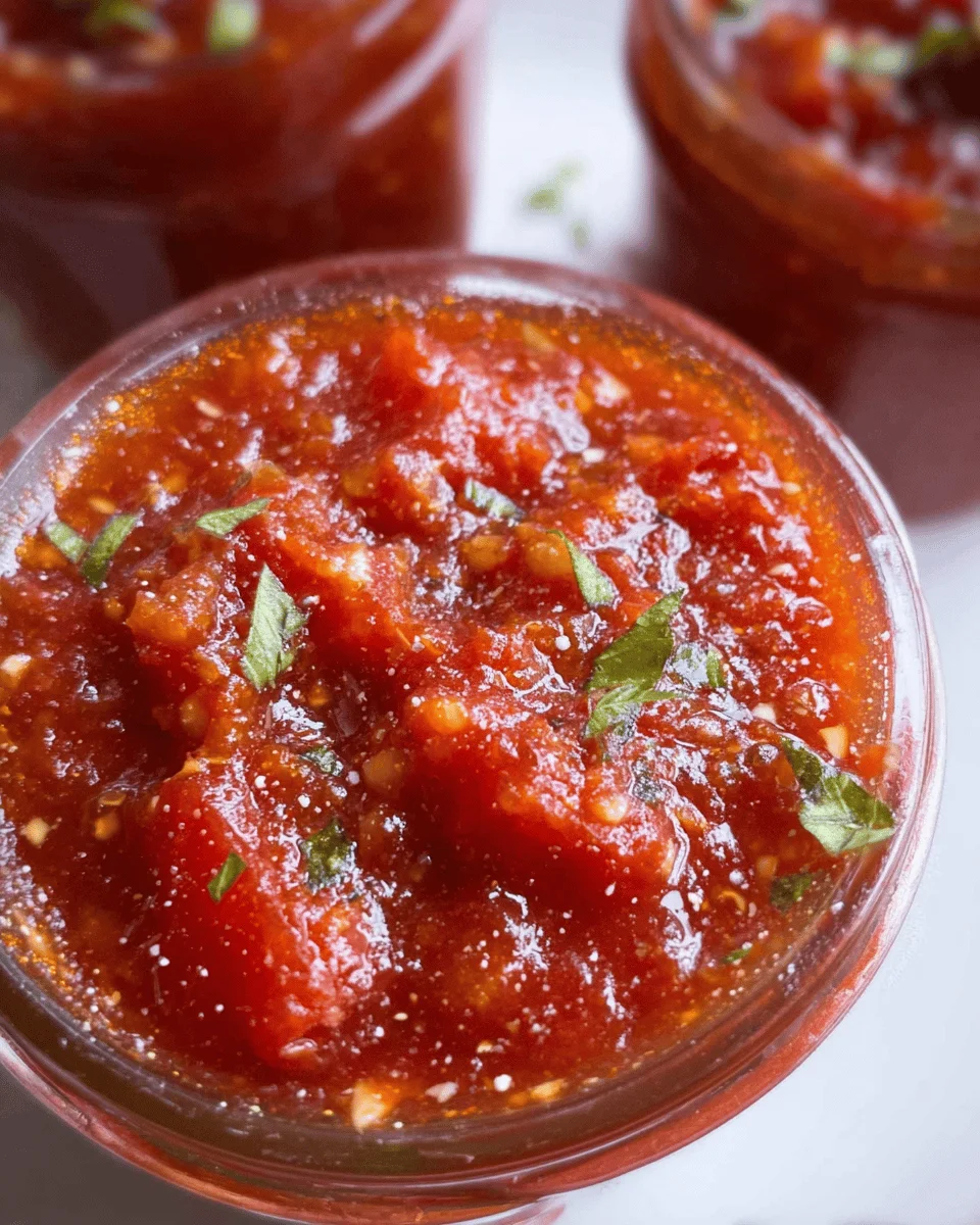 Best Homemade Tomato Sauce