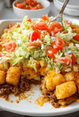 Big Mac Tater Tot Casserole