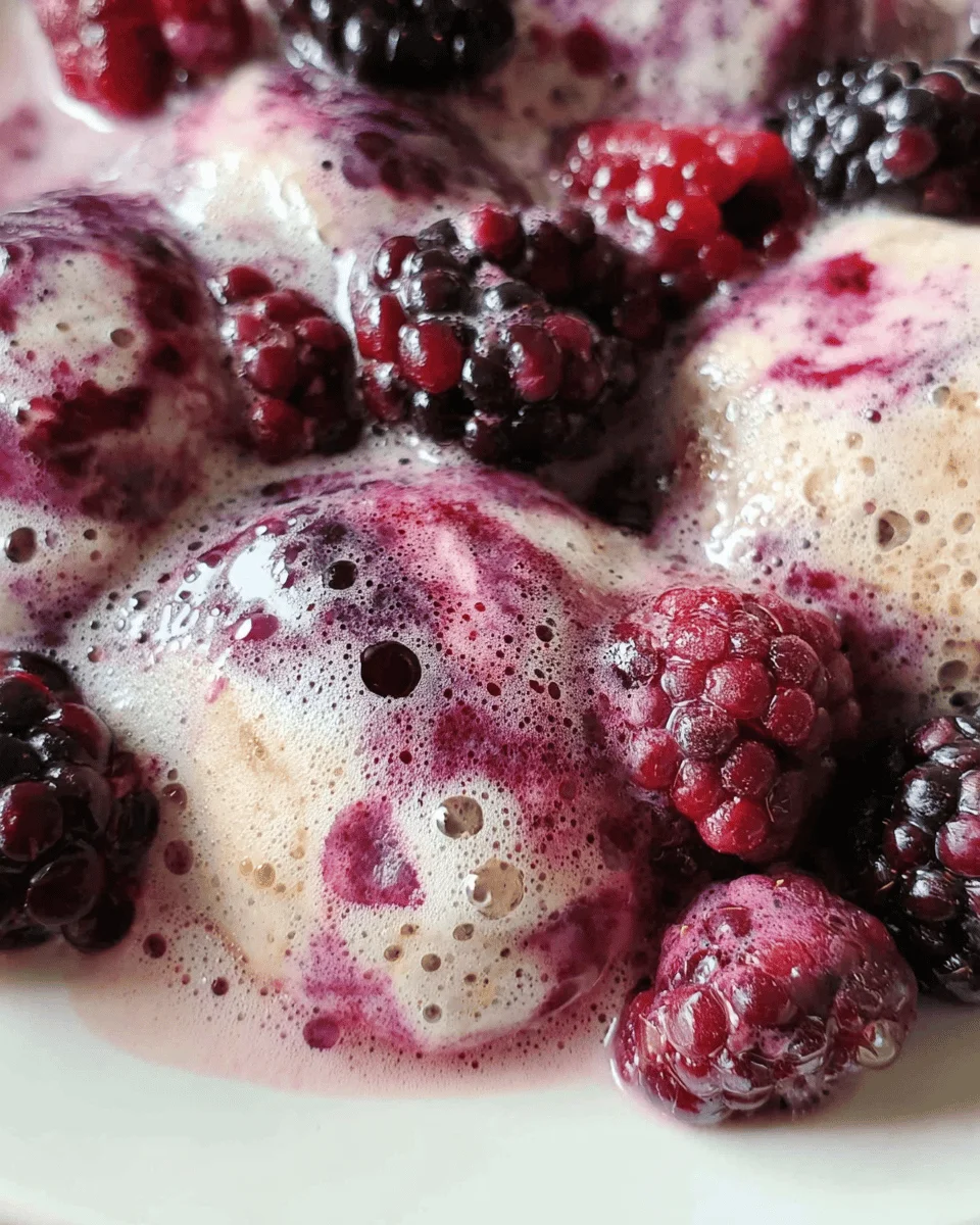 Blackberry Bubble Up