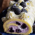 Blackberry Lemon Cake Roll (VIDEO)