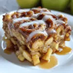Caramel Apple Cinnamon Roll Lasagna