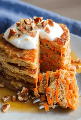 Carrot Cake Pancakes