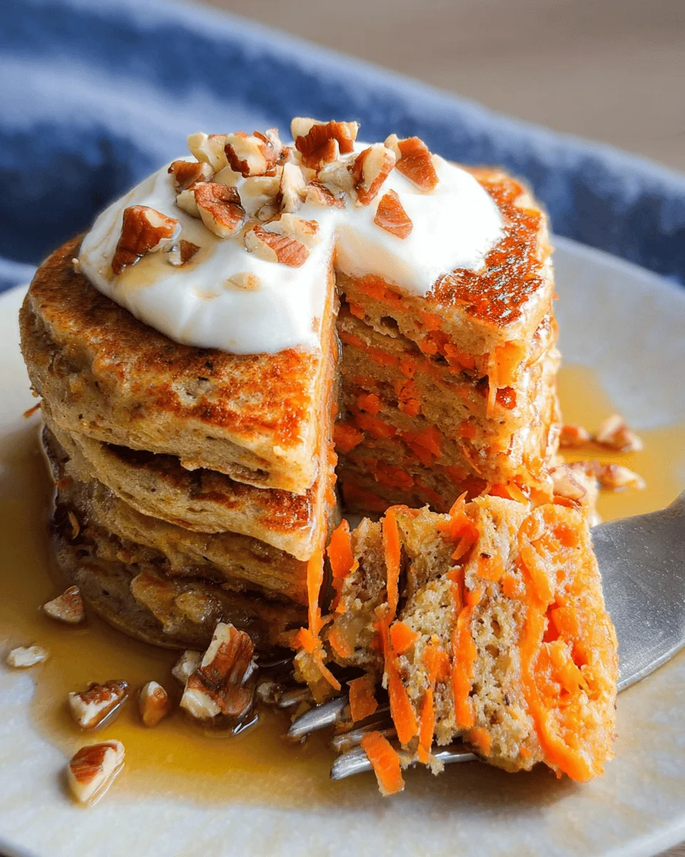 Carrot Cake Pancakes