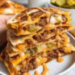 Cheeseburger Quesadillas