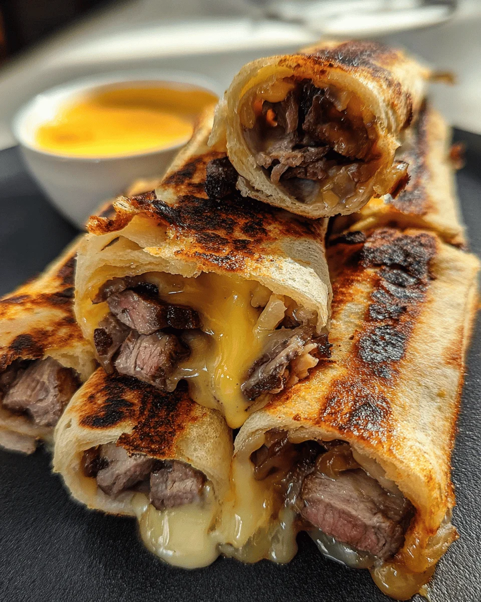 Cheesesteak Roll Ups