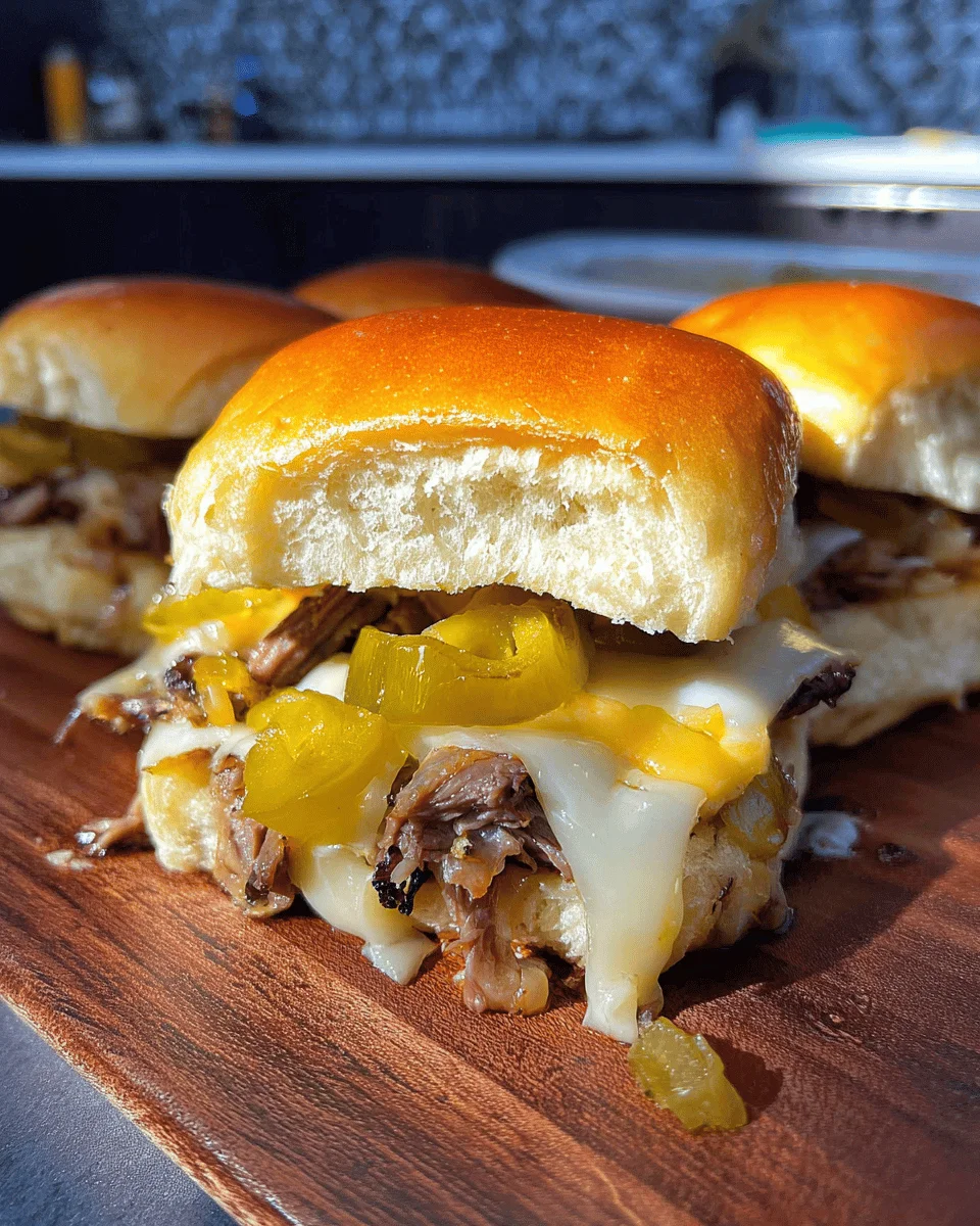 Cheesesteak Sliders