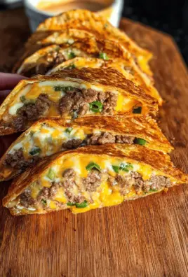 Cheesy Beef Tortilla Burger with Epic Burger Sauce