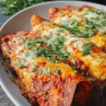 Cheesy Ground Beef Enchiladas
