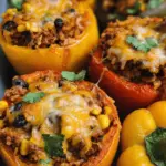 Cheesy Mexican Stuffed Peppers