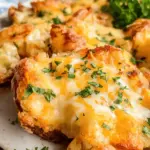 Cheesy Smashed Potatoes