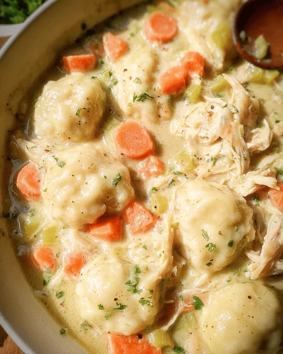 Chicken and Dumplings (Easy)