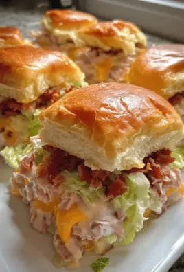 Chopped Club Sliders