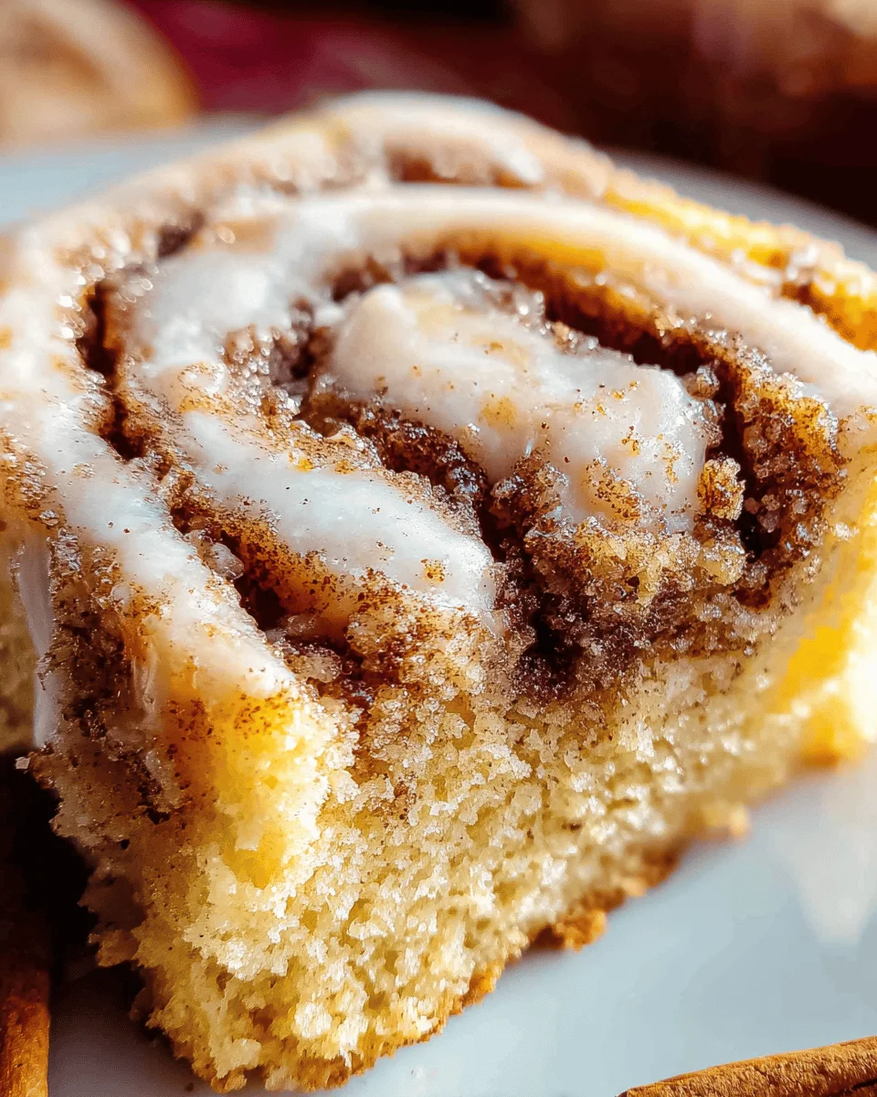 Cinnamon Roll Cake