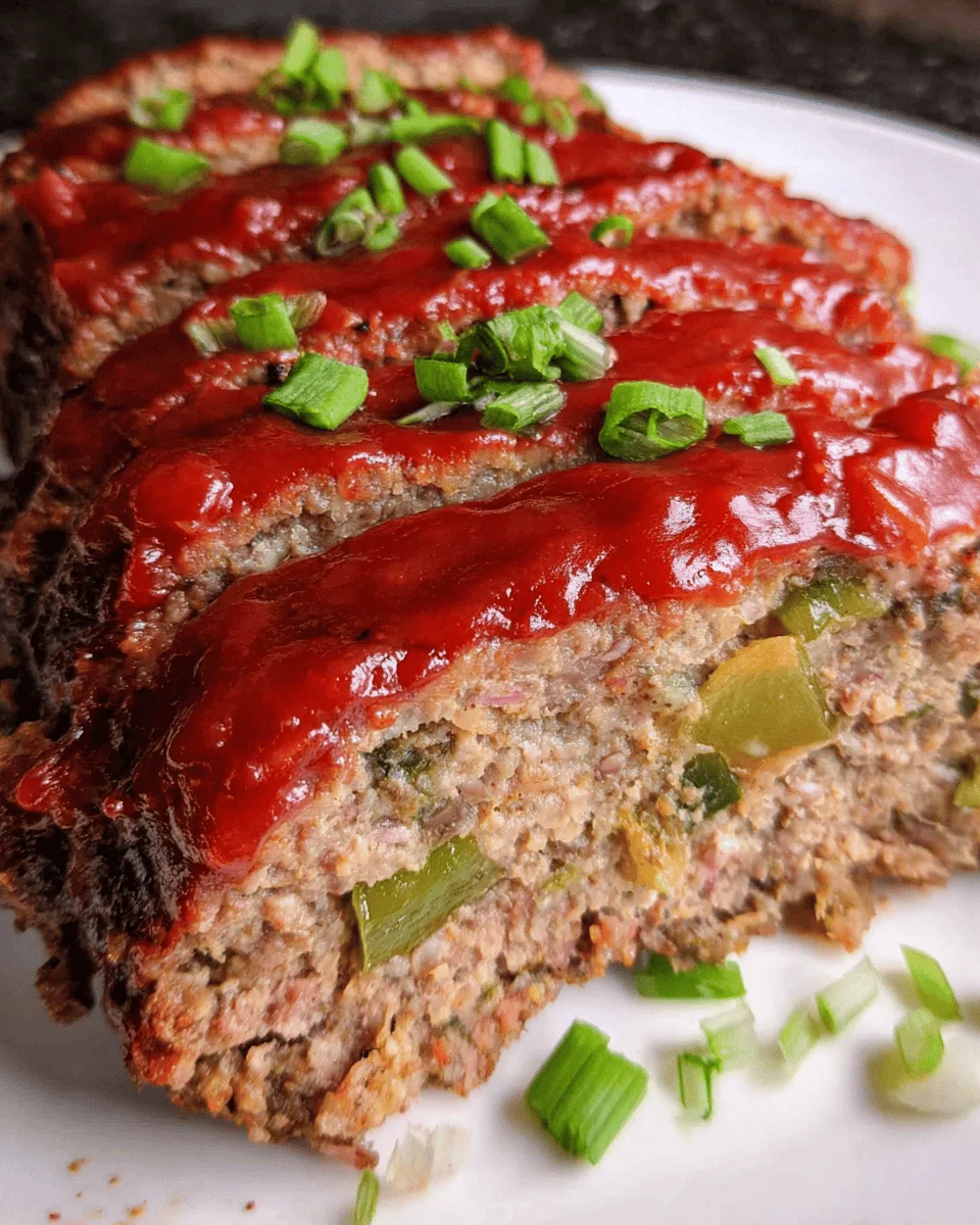Classic Southern Meatloaf with Tomato Sauce