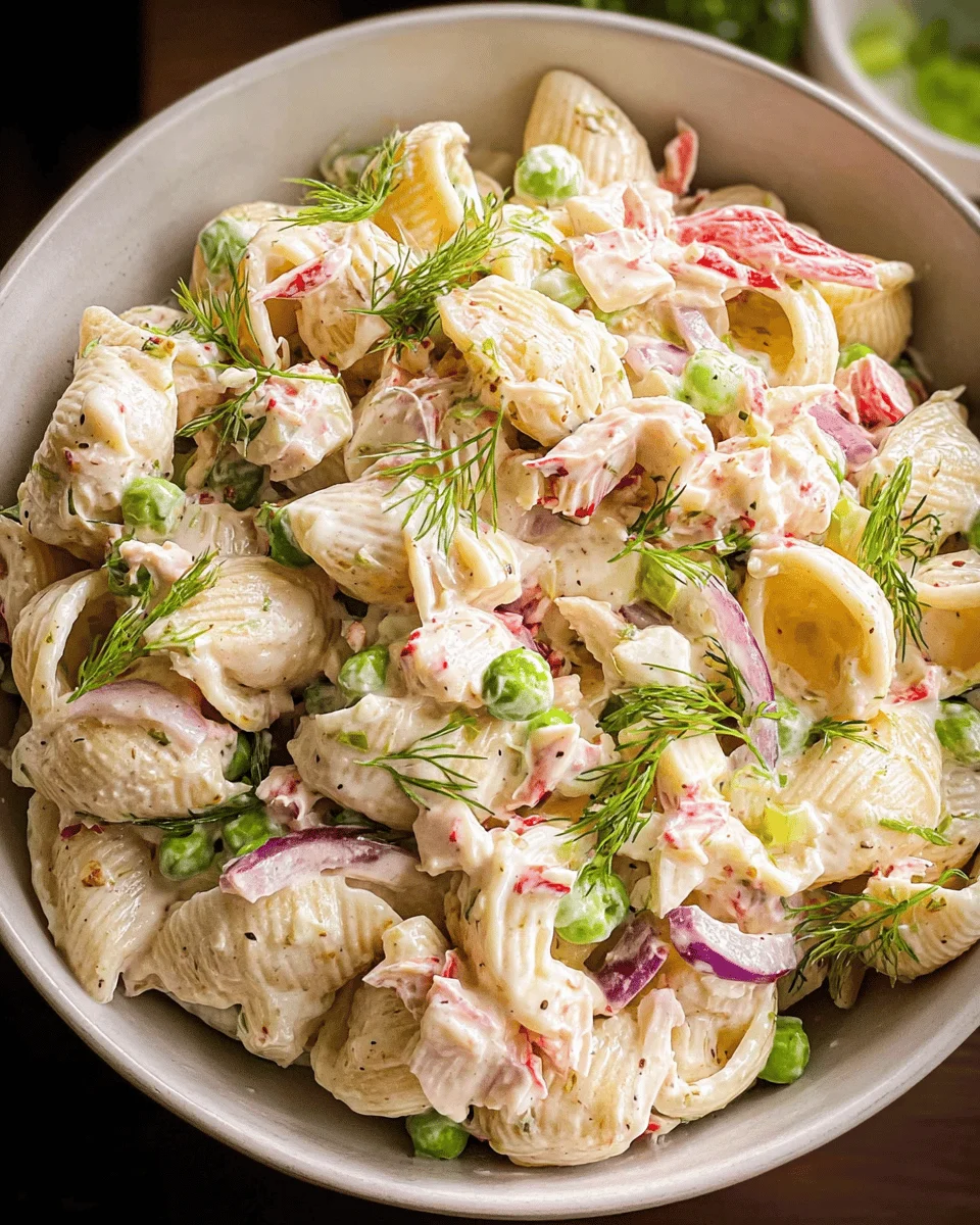 Crab Pasta Salad