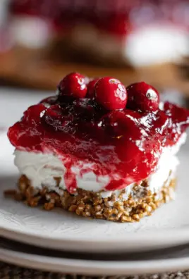 Cranberry Pretzel Salad