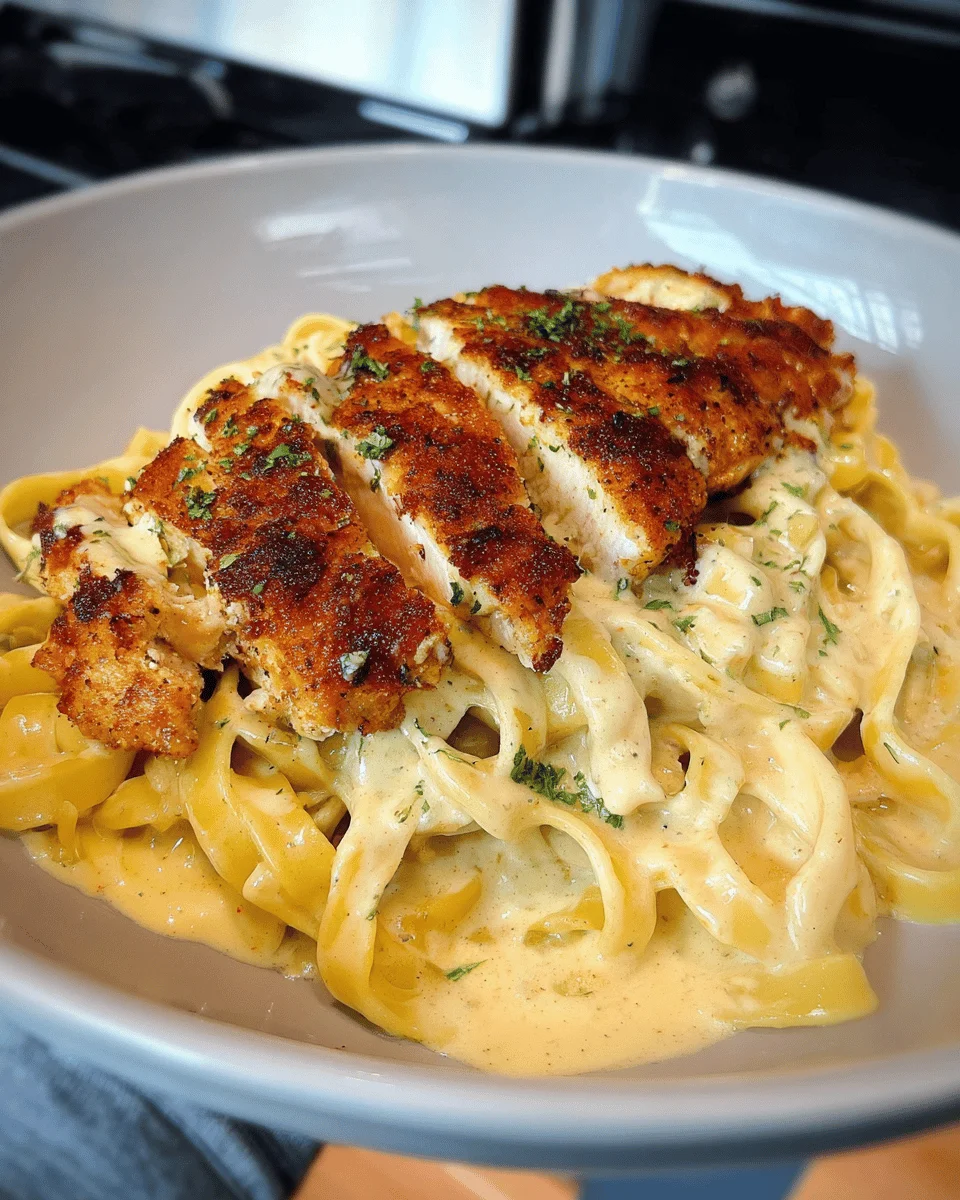 Creamy Cajun Chicken Alfredo