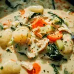 Creamy Chicken Gnocchi Soup (Olive Garden Copycat)