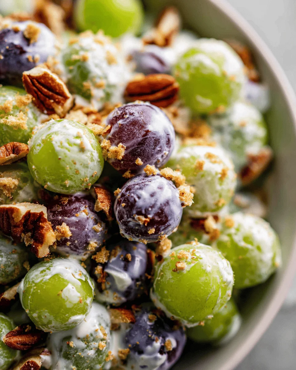 Creamy Grape Salad
