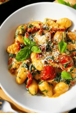 Creamy Sun Dried Tomato Gnocchi