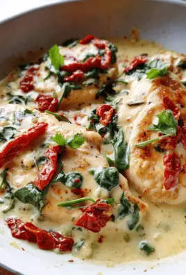 Creamy Tuscan Garlic Chicken