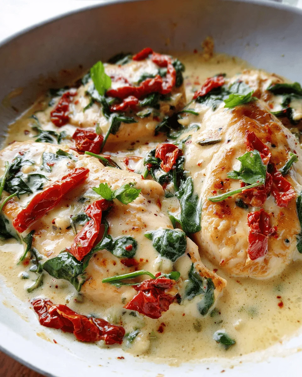 Creamy Tuscan Garlic Chicken