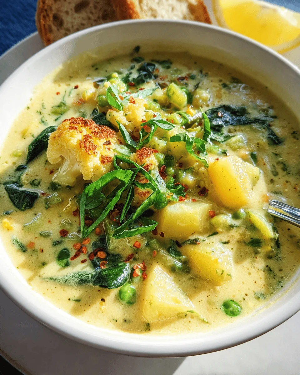 Creamy Vegetable Soup
