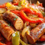 Crock Pot Sausage and Peppers (+Video)