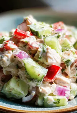 Cucumber Chicken Salad