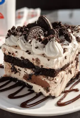 Dairy Queen Copycat Oreo Cookie Ice Cream Cake