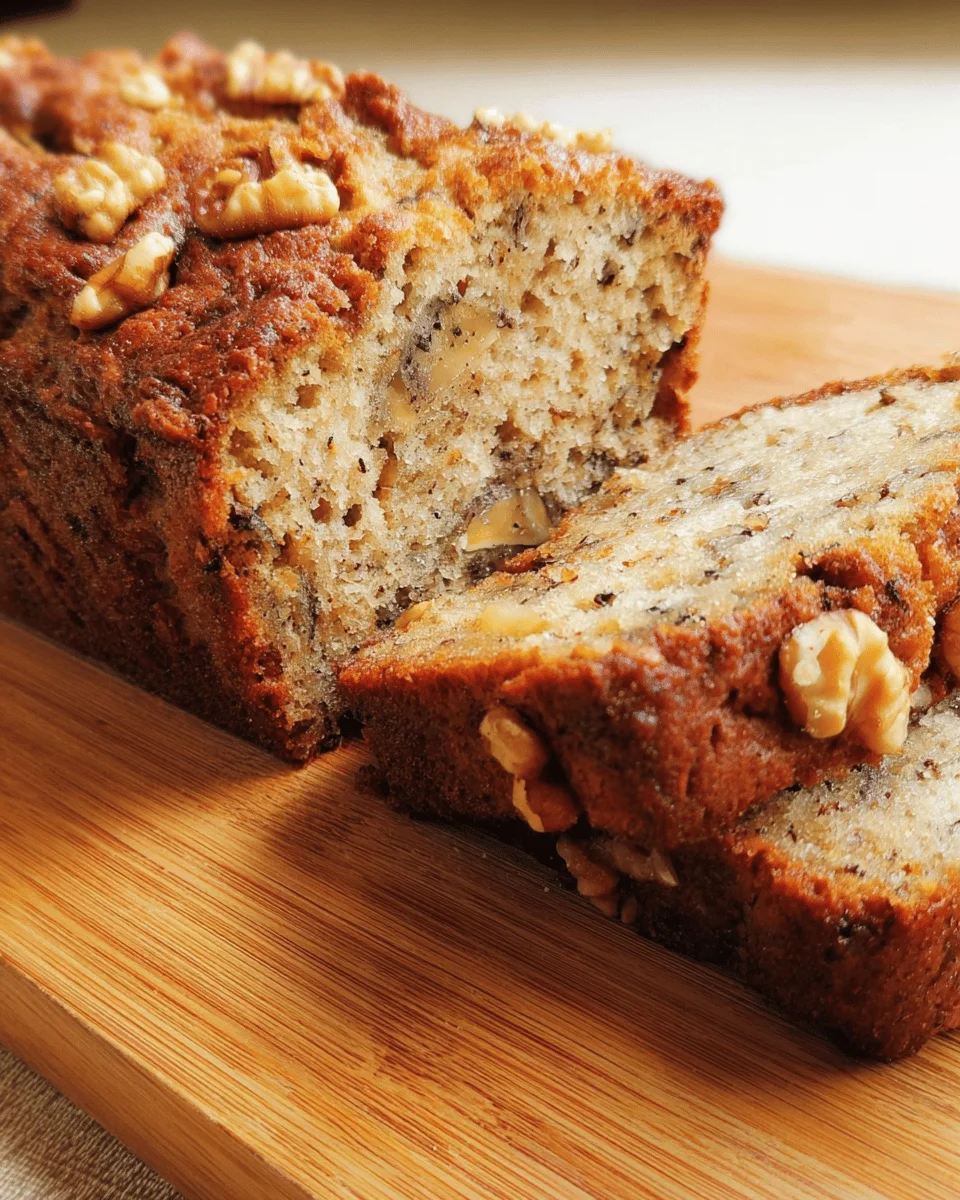 Deliciously Moist Banana Bread Recipe