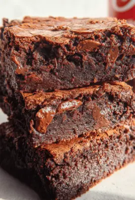 Dr Pepper Brownies