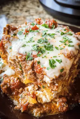 Easy Crockpot Lasagna Recipe