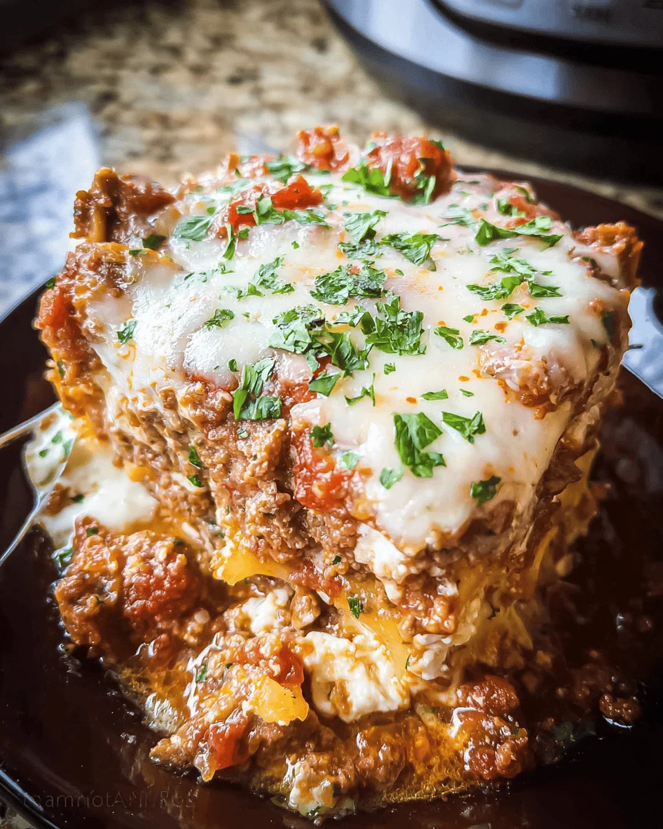 Easy Crockpot Lasagna Recipe